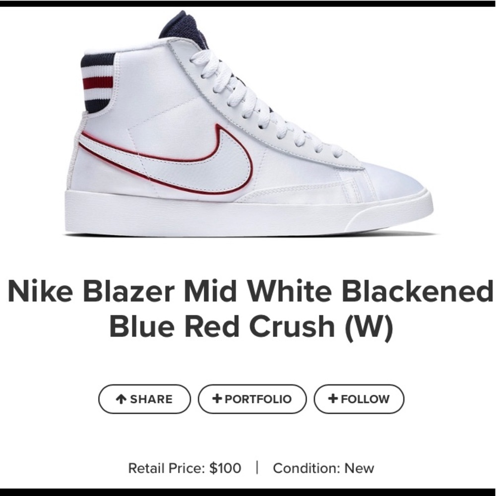 NIKE BLAZER SNEAKERS